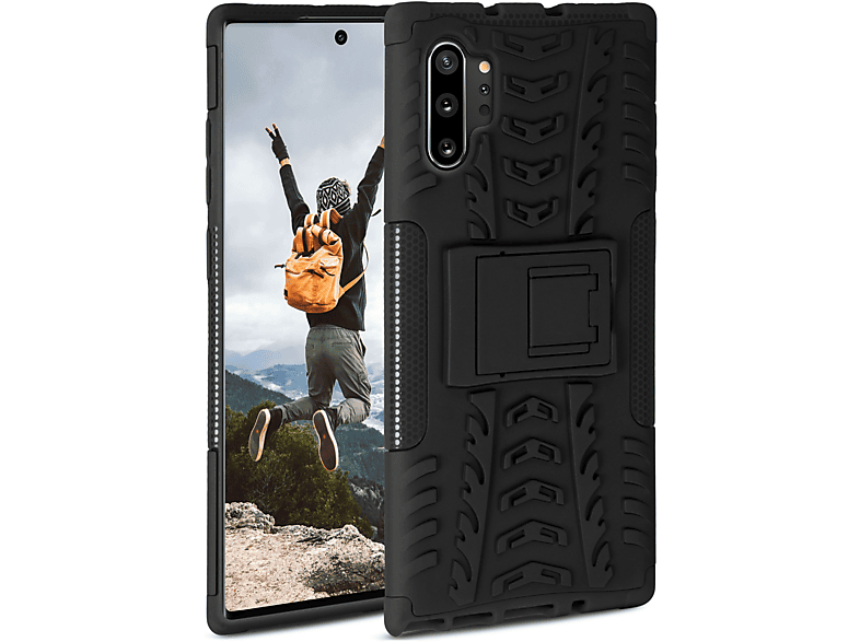ONEFLOW Tank Note10 (4G/5G), Samsung, Backcover, Plus Obsidian Case