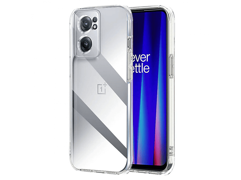 CASEONLINE CA4, Backcover, Nord OnePlus, 2 CE 5G, Transparent