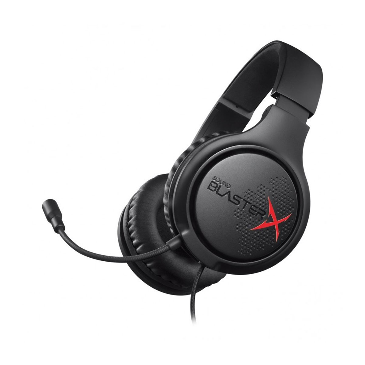 CREATIVE LABS Sound Gaming Rot Over-ear BlasterX Headset H3, Schwarz