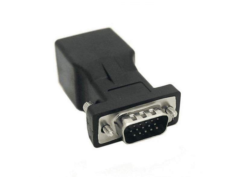 INF VGA Adapter RJ45 zu Stecker Extender- VGA VGA RJ45 RJ45 zu Buchse Adapter zu