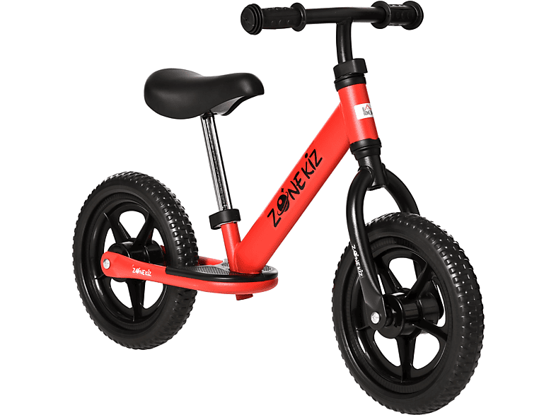 Triciclo para Bebé HOMCOM 71x40x51 cm Rojo