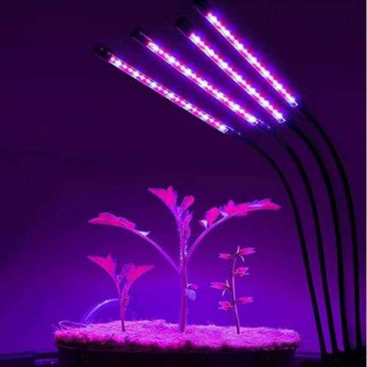 4 für LED-Lampe Pflanzenbeleuchtung Armen LED-Lampe INF flexiblen / Pflanzen mit Pflanzen für