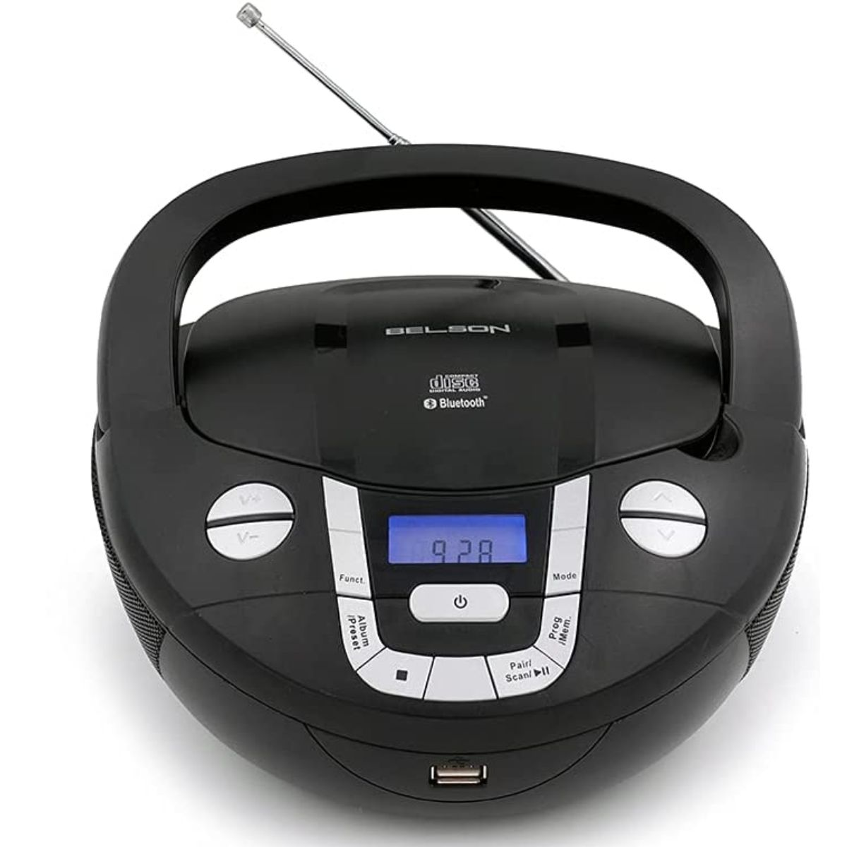 Radio CD/MP3 - BSL PCD-31 negro