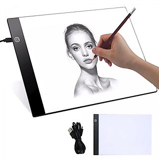 Tableta digital - INF Tablet de dibujo LED A4 con atenuador de 3 etapas