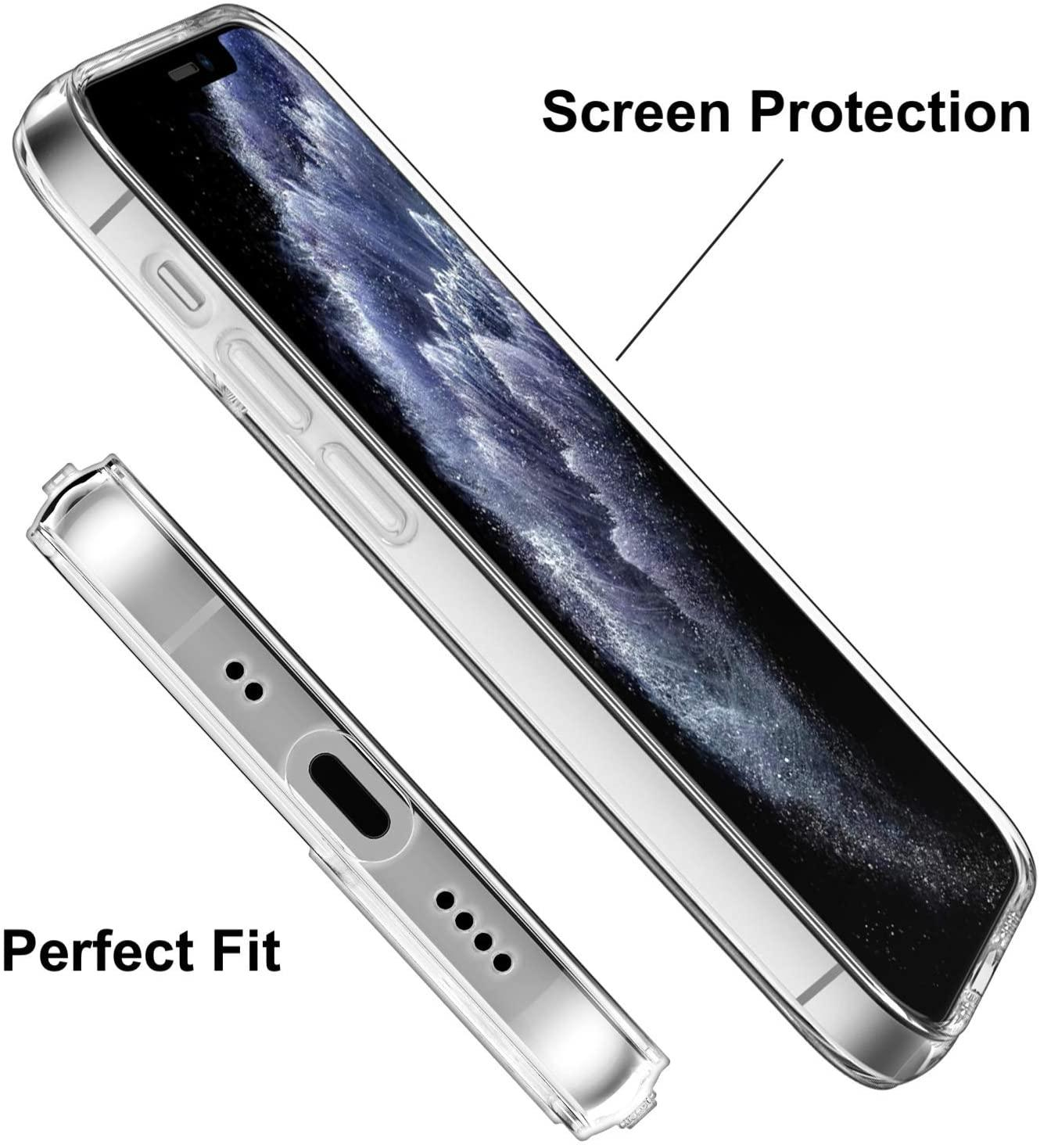 INF iPhone 13 Hülle transparent Backcover, TPU, 13, iPhone Apple