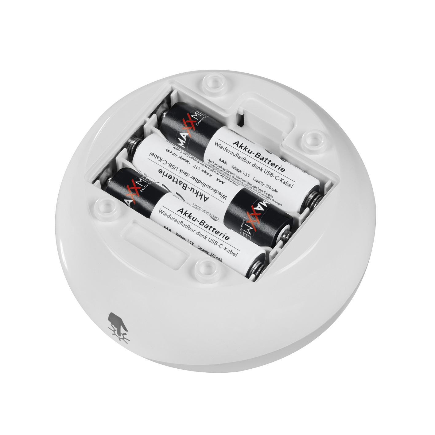 MAXXMEE 01776 Li-Ion-Poly Wiederaufladbare Batterien