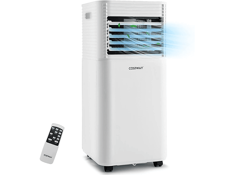 COSTWAY Klimagerät Klimaanlage Schwarz (Max. Raumgröße: 20 m², EEK: A) | Klimagerät Mobil