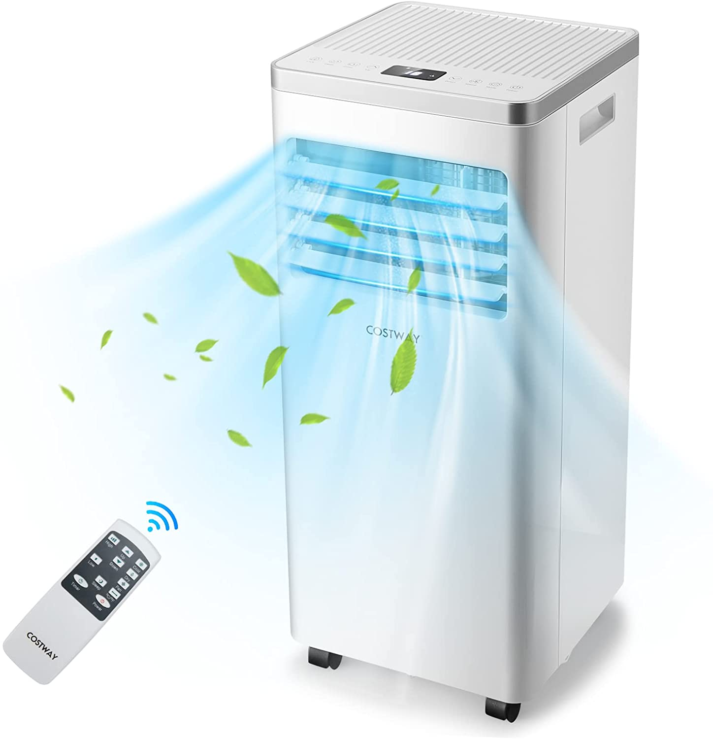 COSTWAY Klimagerät Klimaanlage Weiß (Max. Raumgröße: 25 A) EEK: m²