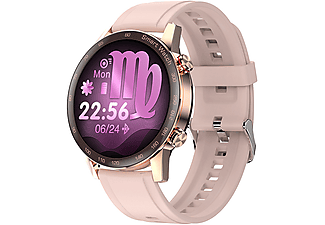 BRIGHTAKE AK25-Uhren Smartwatch Silikon, Rosa