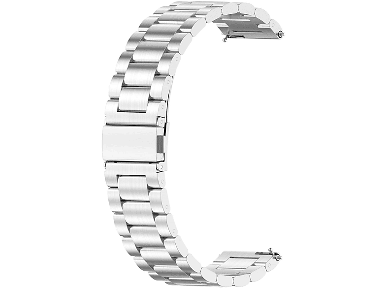 INF Edelstahl Armband Huawei Watch silber GT2 GT2 Galaxy Huawei Watch 46mm/GT3/GT3, 45 mm, Samsung, Watch 3 Ersatzarmband, Pro