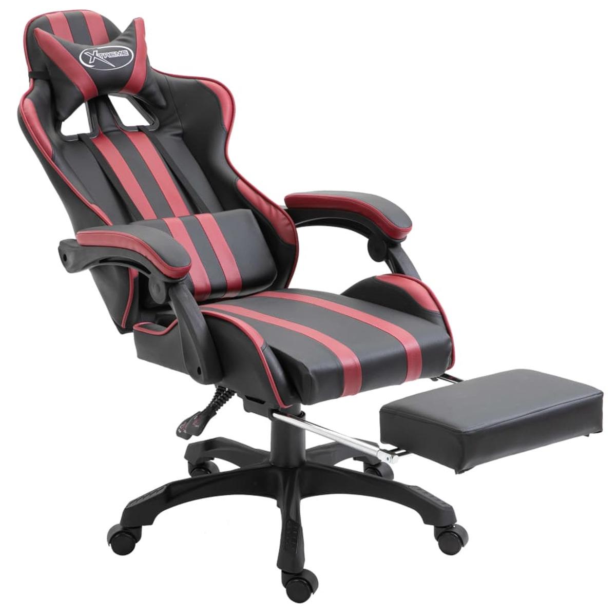VIDAXL Rot 20223 Gaming Stuhl,