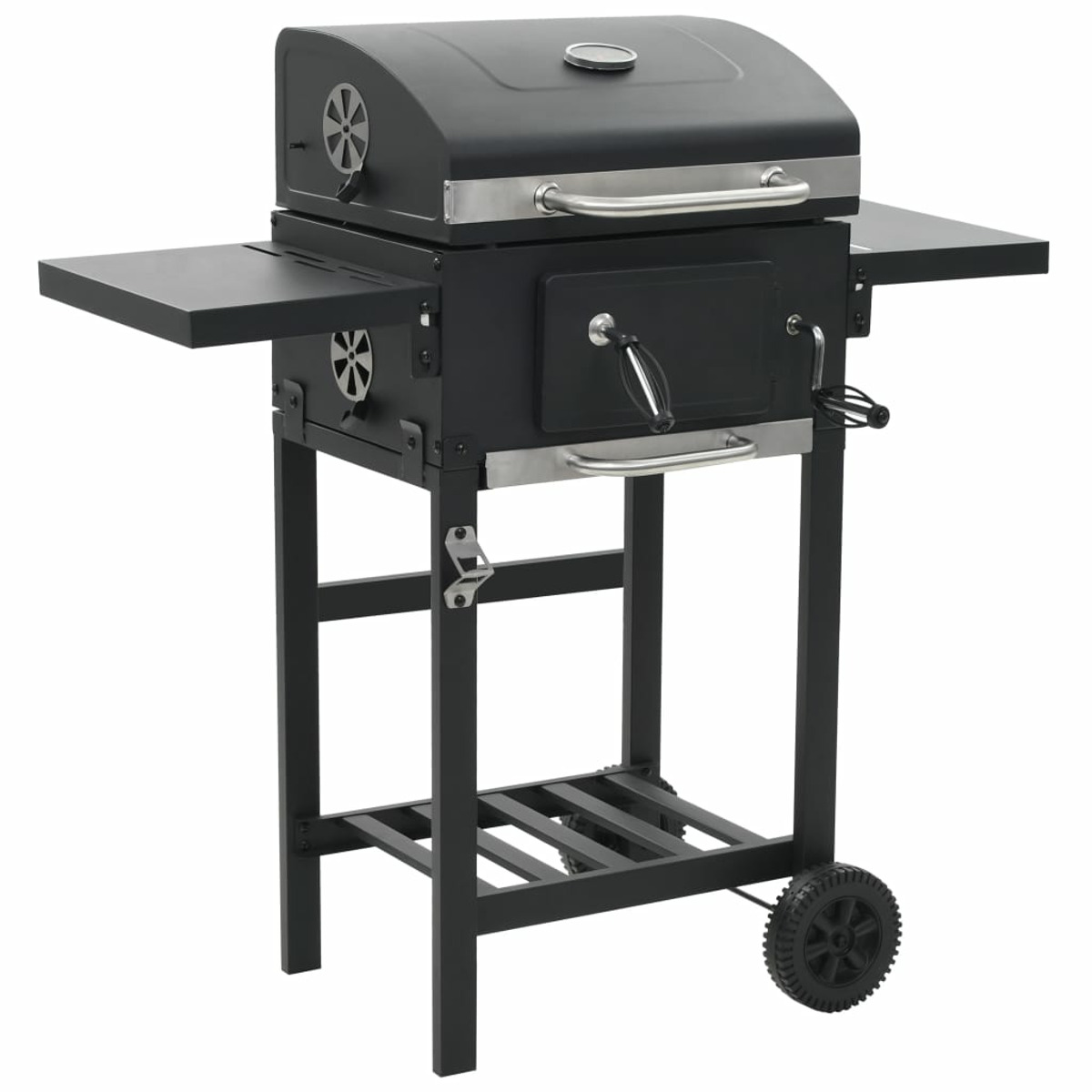 VIDAXL Holzkohlegrill, 44280 Schwarz