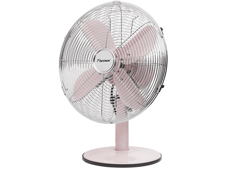 BESTRON 427628 Tischventilator (35 Watt) Rosa