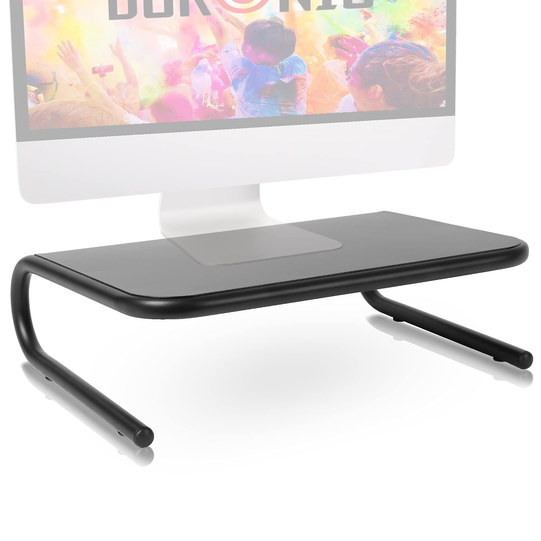 | Monitorständer, | Erhöhung Schwarz Laptopständer | Monitorerhöhung um 9cm DURONIC Für | 10kg und 24cm Monitor- 37,5cm DM071 x