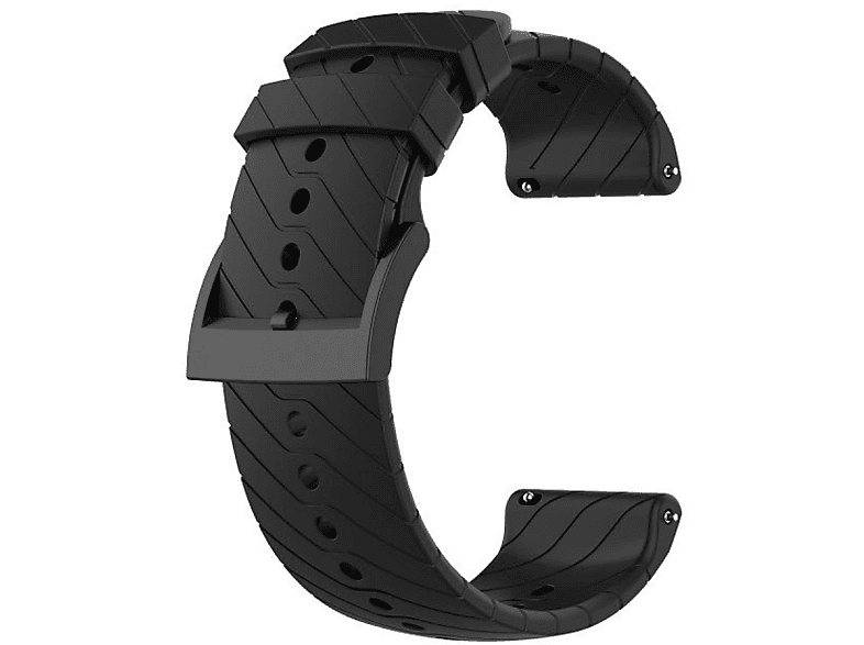 Schwarz Baro Armband D5 7/9/9 Suunto Baro Silikon, Suunto Suunto, INF / D5, 7/9/9 / Ersatzarmband,