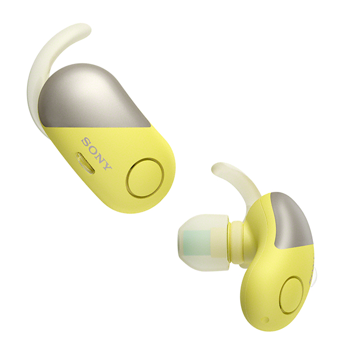 SONY WF-SP 700N Y GELB, Gelb In-ear Kopfhörer Bluetooth