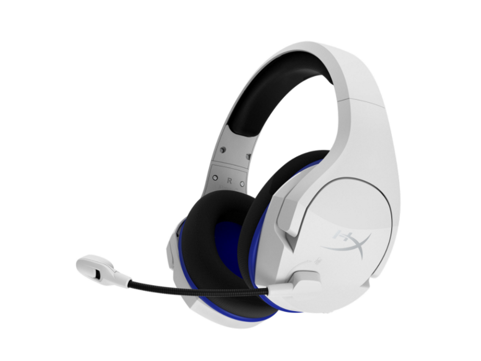 Auriculares inalámbricos - HHSS1C-KB-WT/G HYPERX, Circumaurales, Bluetooth, Blanco
