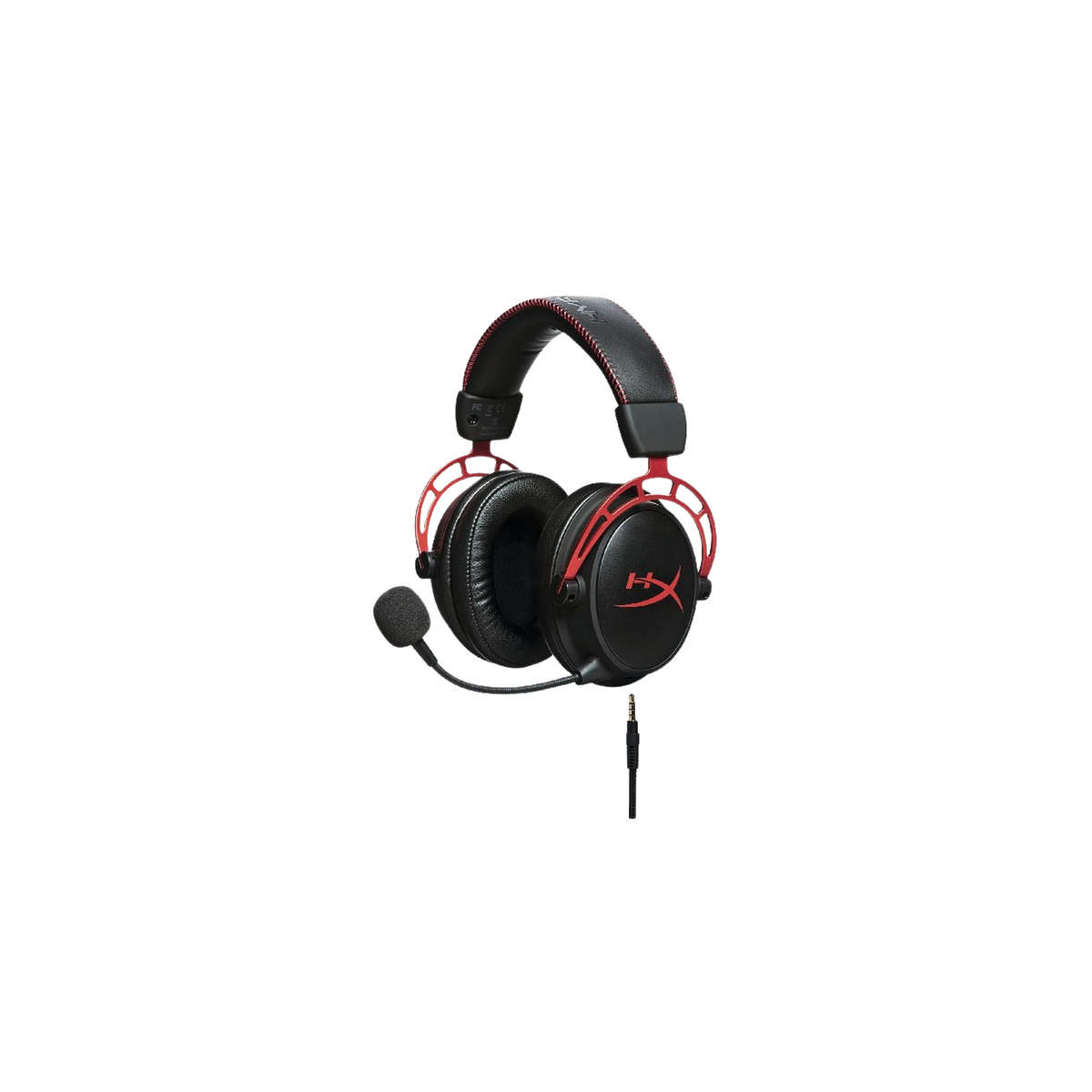 Auriculares gaming - HX-HSCA-RD/EM HYPERX, Supraaurales, Negro