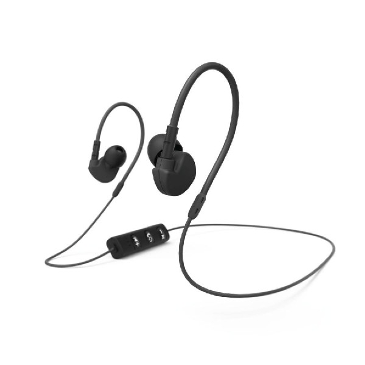 Bluetooth HAMA 177094 Schwarz Headset BT OH.RUN SW, In-ear CLIP-ON
