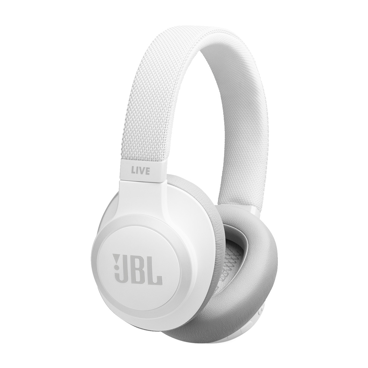 Auriculares inalámbricos - LIVE 650 BT NC JBL, Supraaurales, Blanco