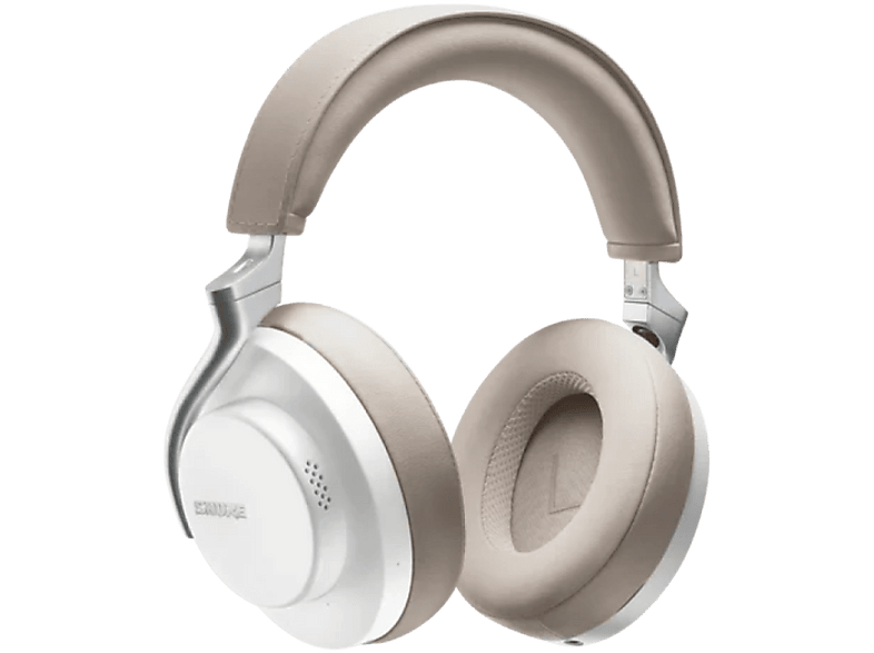 SHURE AONIC 50 WEISS, Over-ear Kopfhörer Bluetooth Weiß