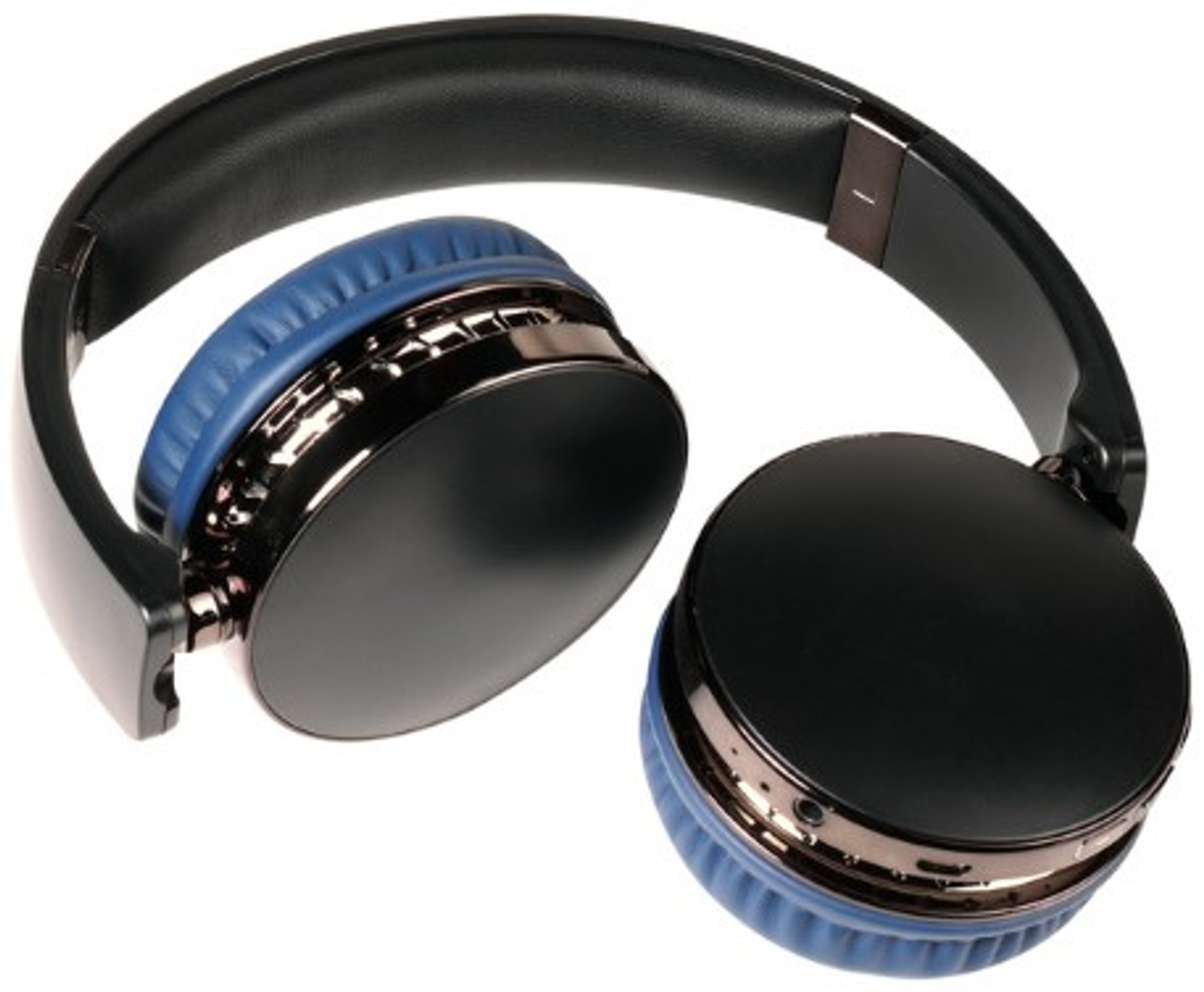 Schwarz Ohraufliegende Bluetooth Kopfhörer On-ear VIVANCO 25161,