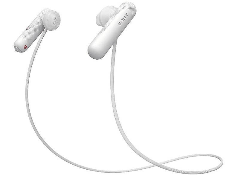 SONY WI-SP 500 W WEISS, In-ear Kopfhörer Bluetooth Weiß