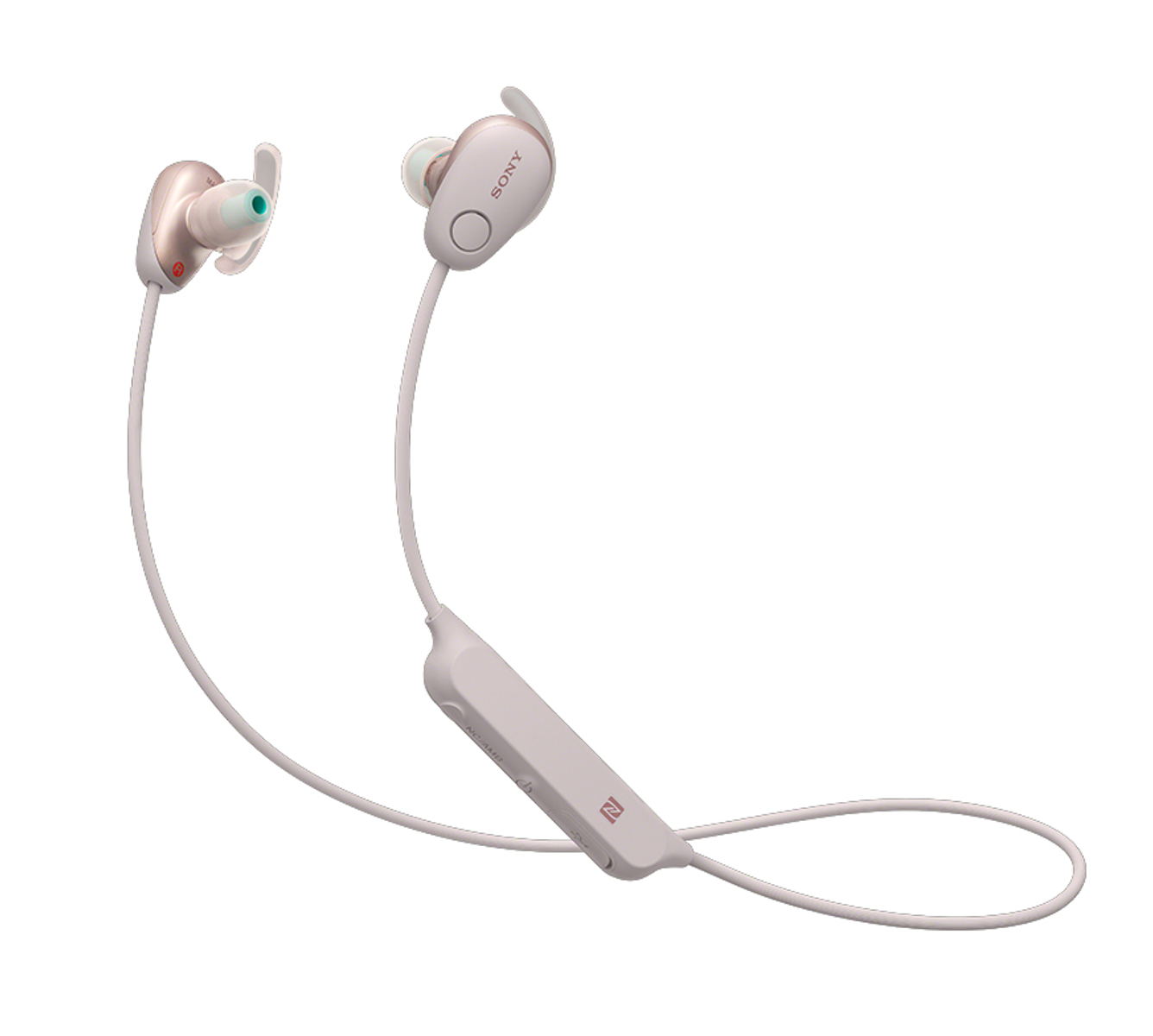 Rosa SONY Bluetooth WI-SP P 600N PINK, In-ear Kopfhörer