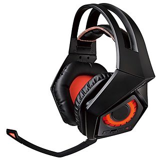 Auriculares gaming - ASUS ROG Strix Wireless, Circumaurales, Bluetooth, Negro