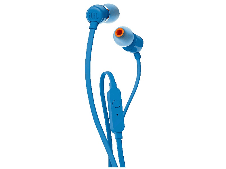 JBL T 110 BT BLU WIRELESS IN-EAR CANAL HEADPHONES, In-ear Kopfhörer Bluetooth Blau