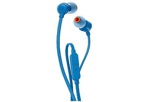 Auriculares inalámbricos  - T110 BT JBL, Intraurales, Bluetooth, Azul