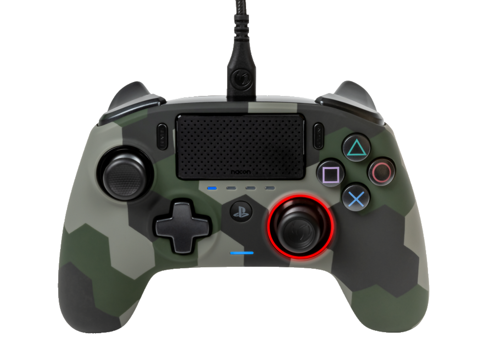 PS4 PRO Controller 3 PS4 NACON Camouflage/Grün/Schwarz CONTROLLER REV. NA000764