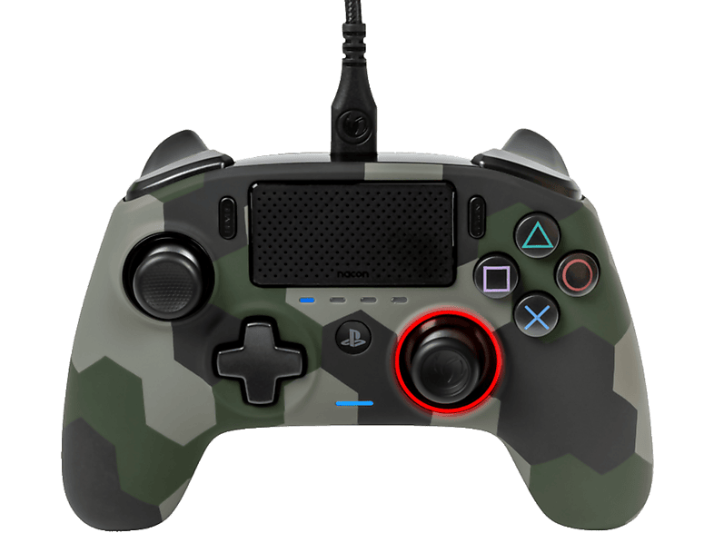 PS4 PRO Controller 3 PS4 NACON Camouflage/Grün/Schwarz CONTROLLER REV. NA000764