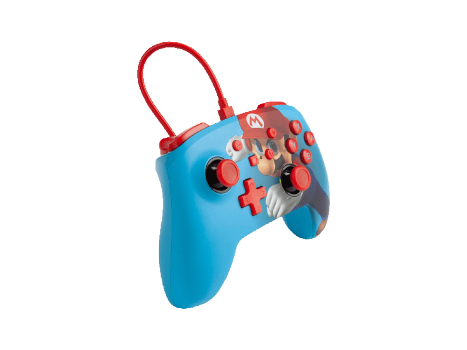 A Controller Mario POWER Punch Blau Controller