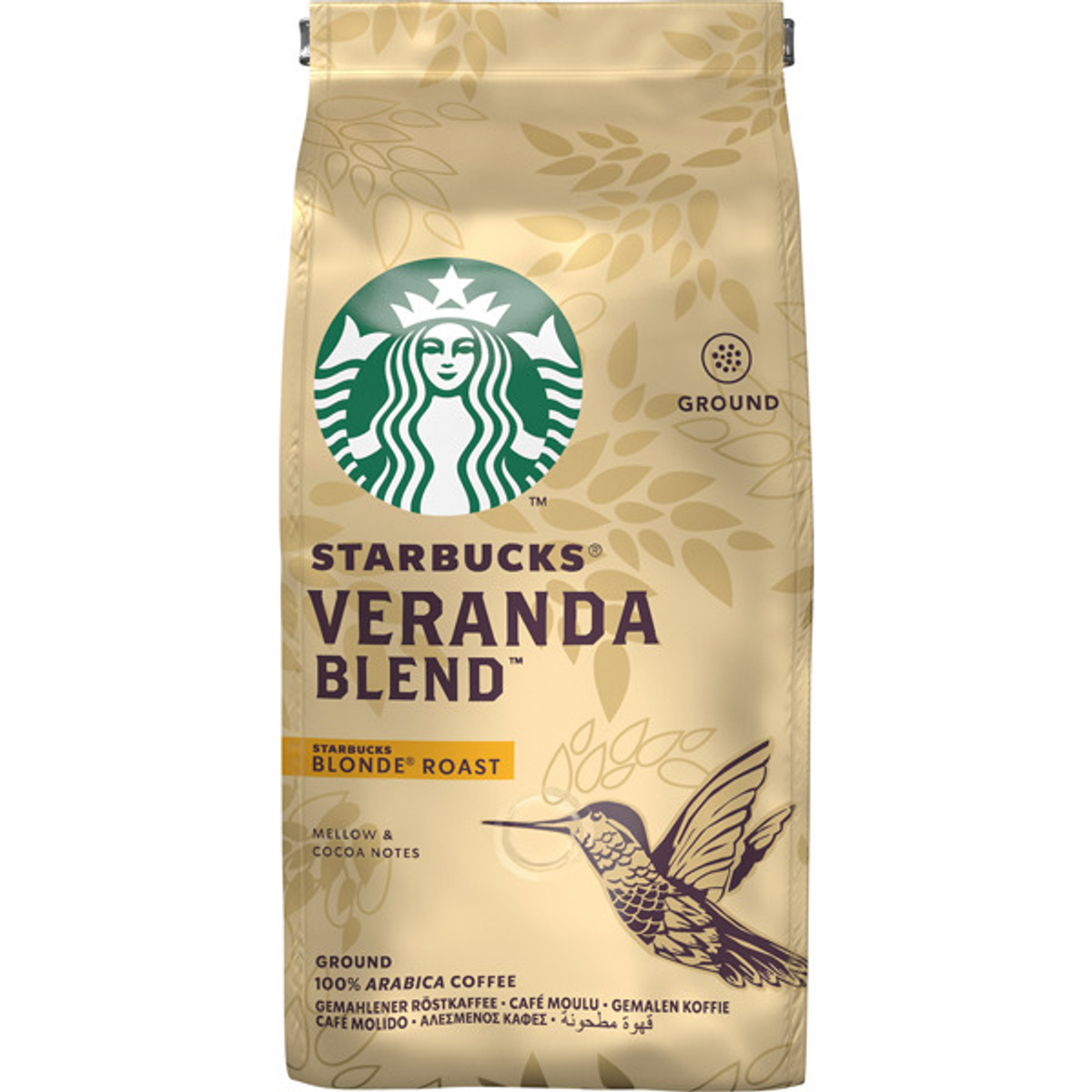 STARBUCKS VERANDA BLEND FILTERKAFFEE 200G Gemahlener (Filterkaffeemaschinen, Handfliterung) Kaffee