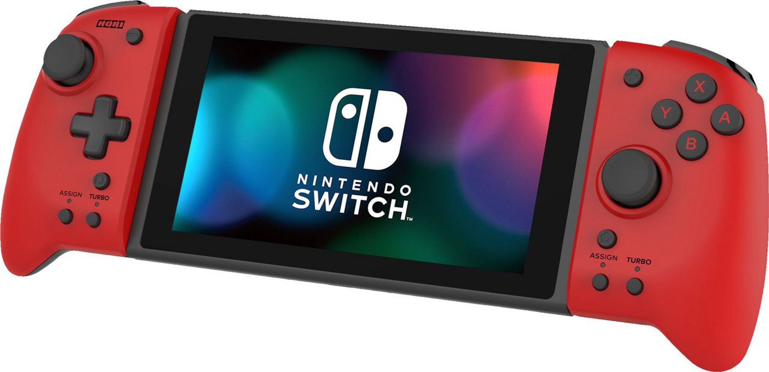 Mando - NSW-300U HORI, Nintendo Switch, Inalámbrica, Rojo