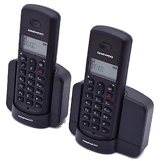 Teléfono para casa - DAEWOO DTD 1350 B, RDSI, Negro