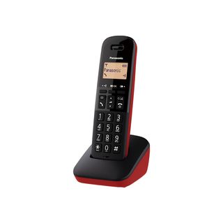 Teléfono para casa - PANASONIC KX-TGB610SPR, RDSI, Rojo