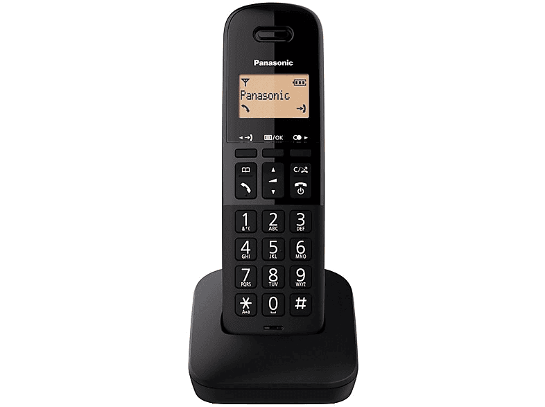 Telefone sem Fios Panasonic DECT KX-TGB610 Preto – MediaMarkt
