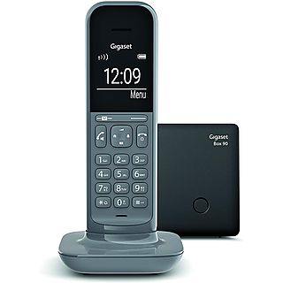 Teléfono para casa - GIGASET CL390, RDSI, Gris