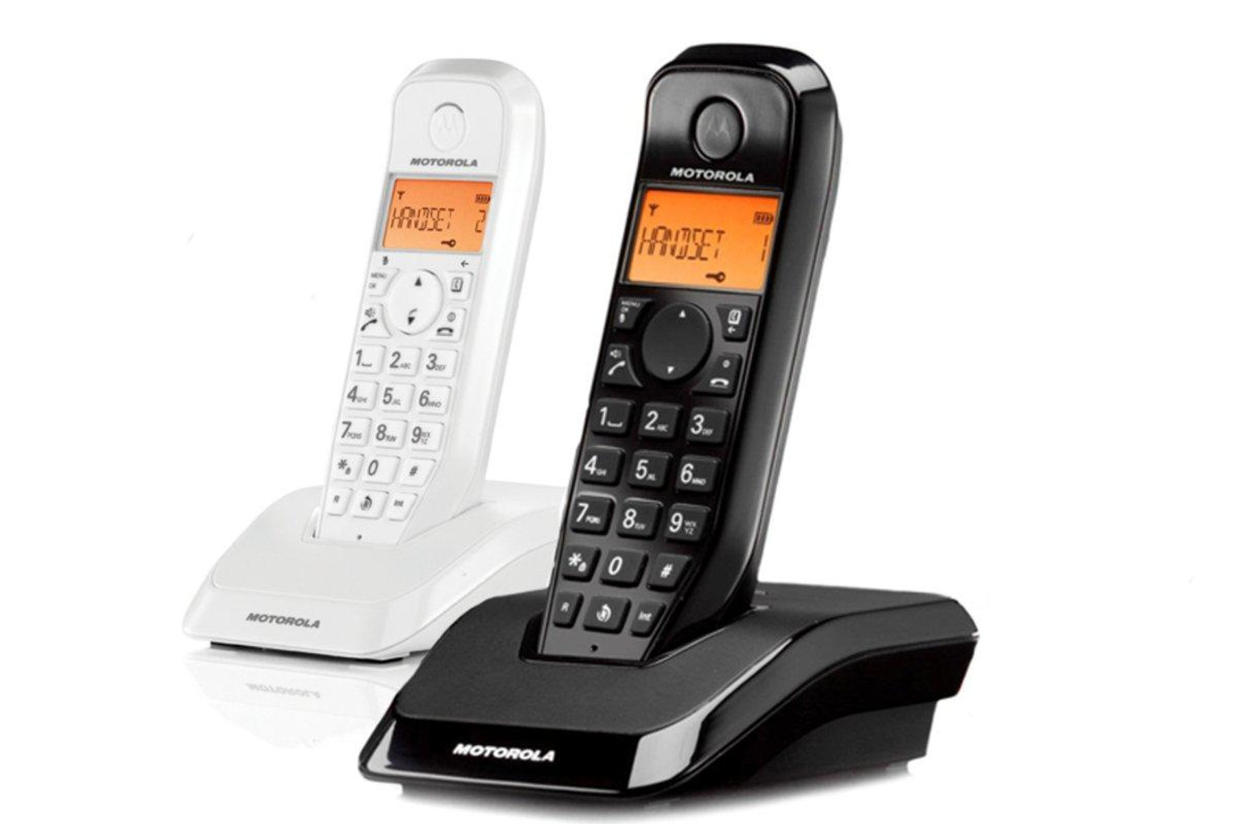 Teléfono para casa - S1202 MOTOROLA, Blanco, Negro