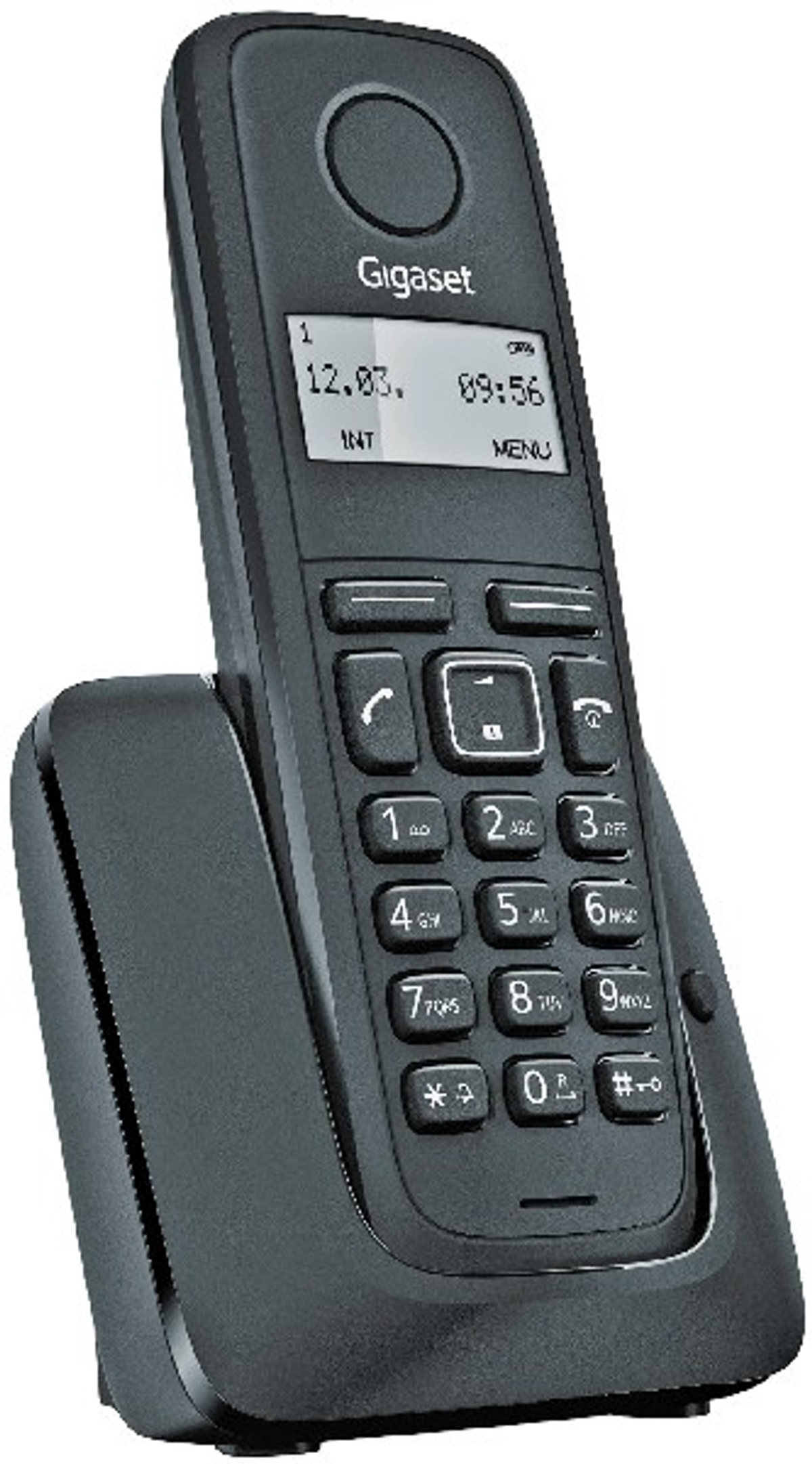 Teléfono para casa - A116 GIGASET, Negro