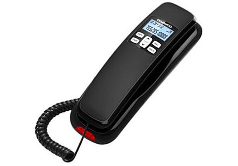 Teléfono para casa  - DTC-160 DAEWOO, Negro