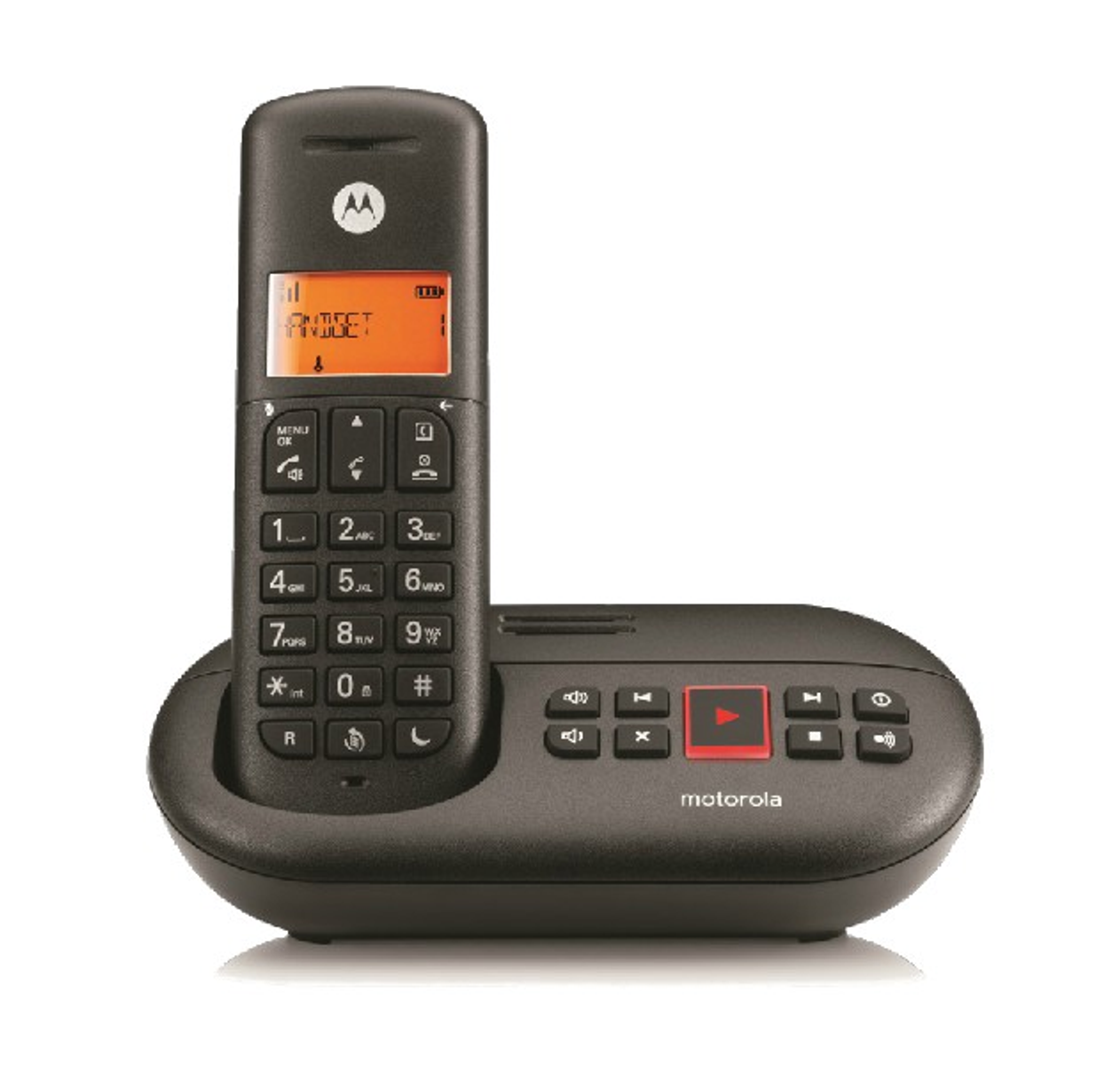 Teléfono para casa - DECT211 MOTOROLA, Negro