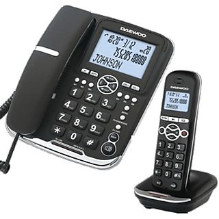 Teléfono para casa - DAEWOO DTD-5500, RDSI, Nego