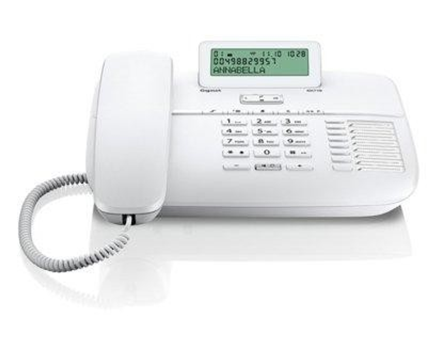 Fijo Gigaset Da710 blanco dect compacto da710b con manos libres para casa 710 telefono