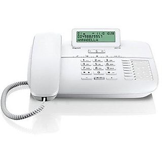Teléfono para casa - GIGASET DA 710 B, RDSI, Blanco