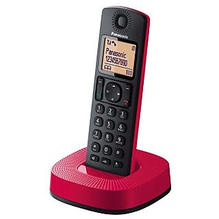 Teléfono para casa - PANASONIC KX-TGC310SPR, RDSI, Rojo