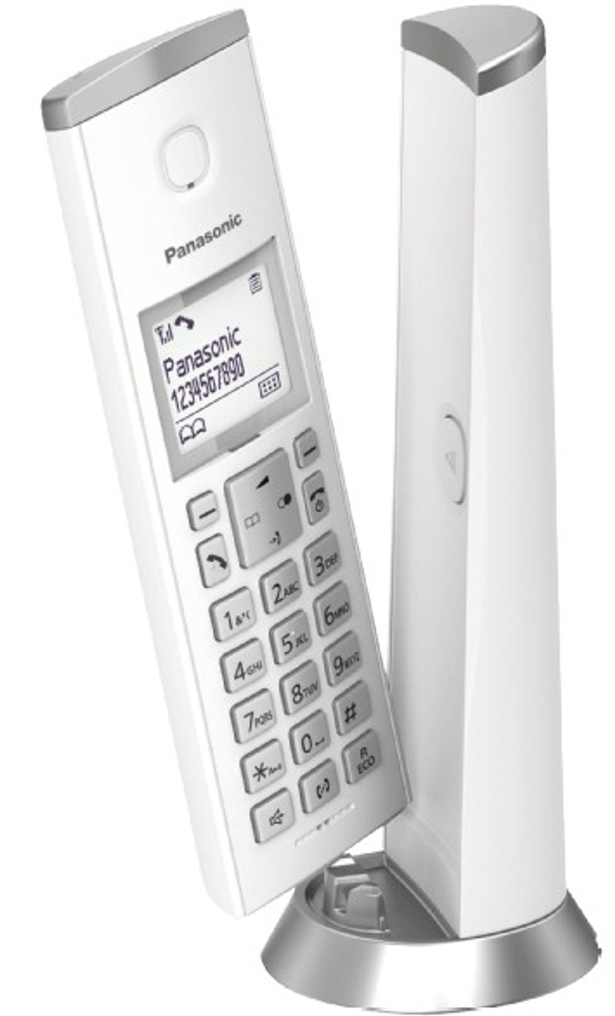 Teléfono para casa - KX-TGK210 PANASONIC, Blanco