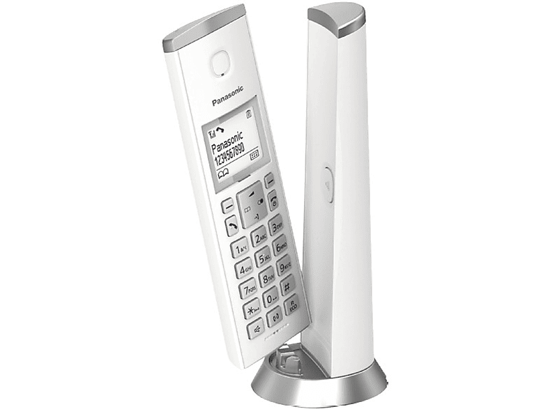 Teléfono para casa - KX-TGK210 PANASONIC, Blanco |